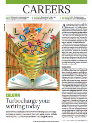 Nature article: Turbocharge your writing today